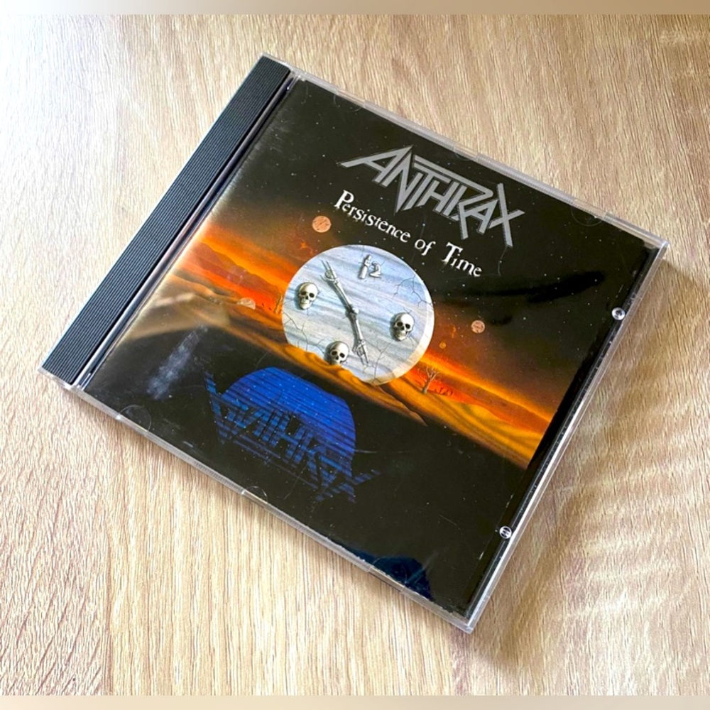 Anthrax Persistence of Time (CD, 1990) VERY GOOD CONDITION!!!